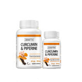 Curcumin &amp; Piperine pack, 60 + 30 capsules, Zenyth