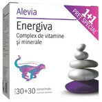 Energiva pakket, 30 tabletten, Alevia (1+1 speciale prijs)