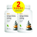 Confezione Ginkgo Biloba 100 mg, 60 + 60 compresse, Alevia