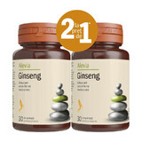 Ginseng Packung, 30 Kapseln, Alevia (1+1)