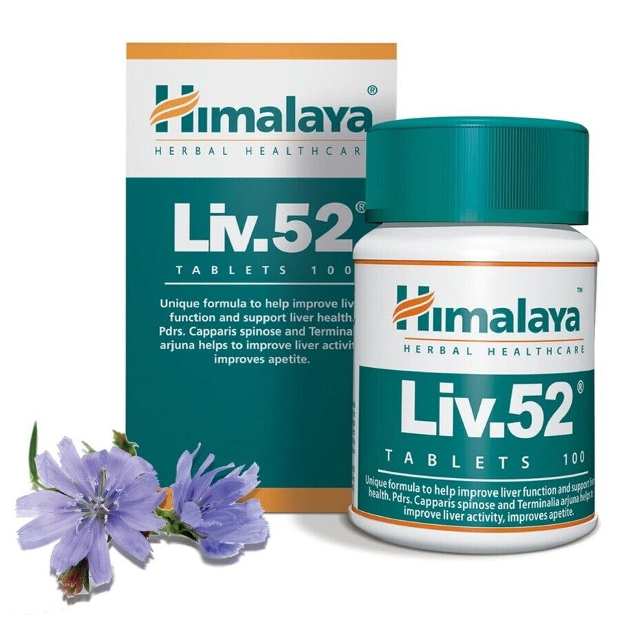 Liv 52 100 + 100 Himalaya tabletten pakket (-10% korting)