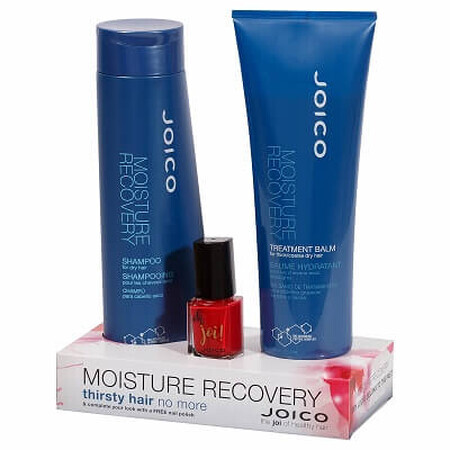 Pachet Moisture Recovery Șampon 300 ml + Tratament 250 ml + Lac de unghii, Joico