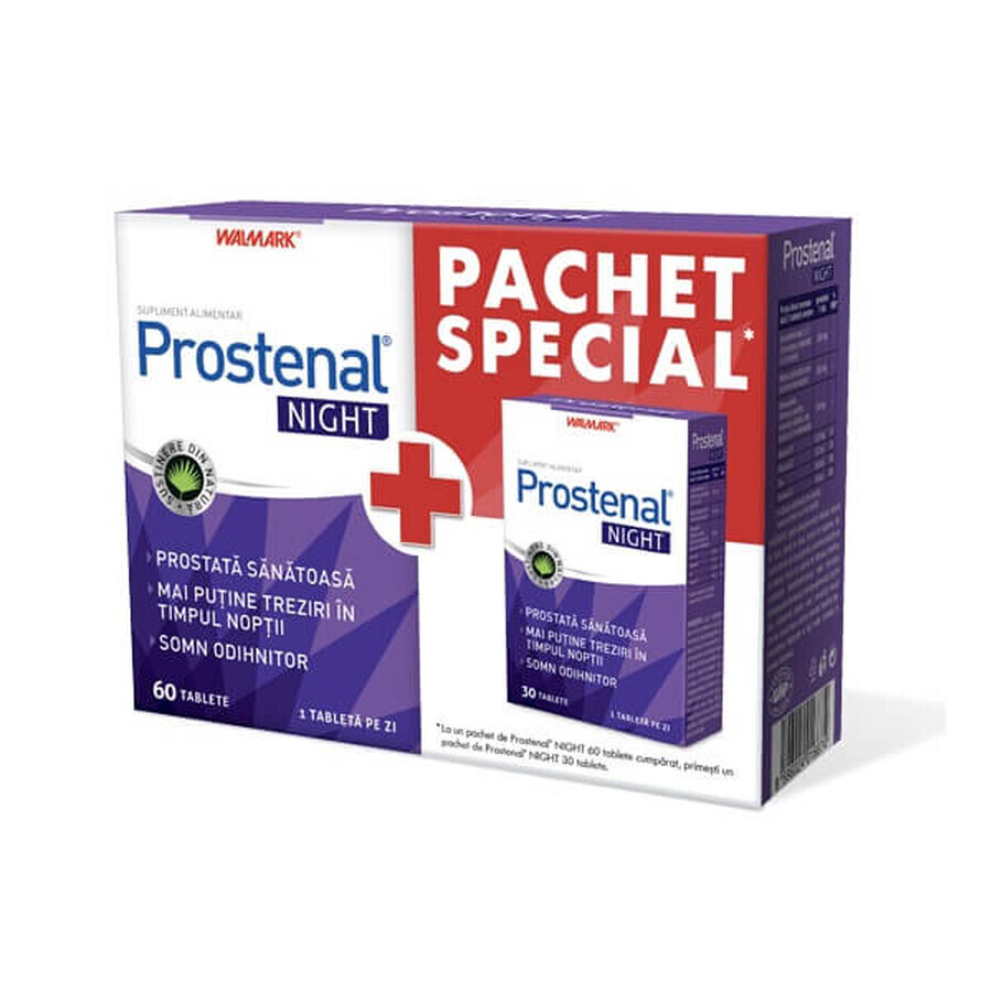 Prostenal Nachtverpakking, 60 + 30 tabletten, Walmark