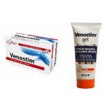 Pachet Venostim, 40 capsule + Venostim gel, 100 ml, Farmaclass