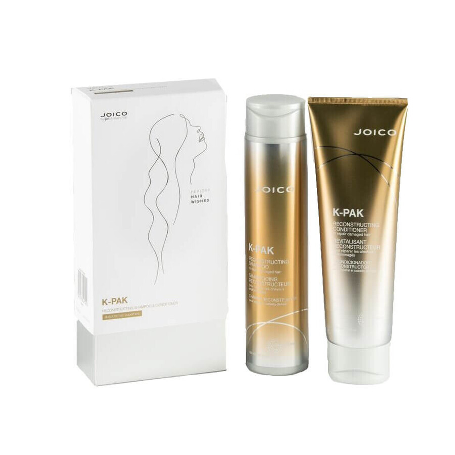 Pachet Xmas 2020 K-Pak Sampon 300 ml + Conditioner 250 ml, Joico