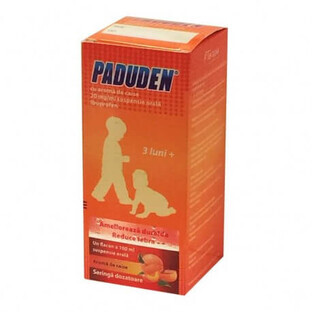 Paduden oral suspension with apricot flavor 20 mg/ml, 100 ml, Terapia