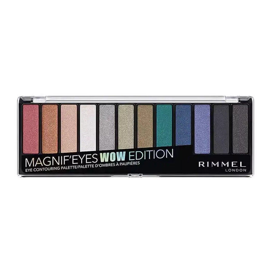 Palette di ombretti Magnif Eyes 006 Wow Edition, 14,16 g, Rimmel London