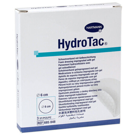 HydroTac dressing 6 cm (685849), 10 pieces, Hartmann