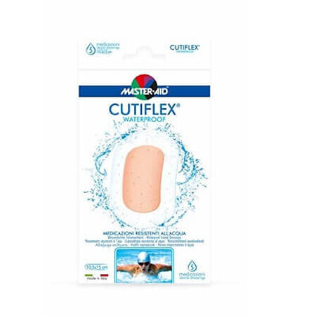 Cutiflex Master-Aid apósito estéril impermeable, 10,5x15cm, 5 piezas, Pietrasanta Pharma