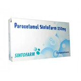 Paracetamolo 250 mg, 6 supposte, Sintofarm