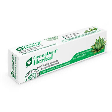 Dentifrice GennaDent Herbal, 50 ml, Vivanatura