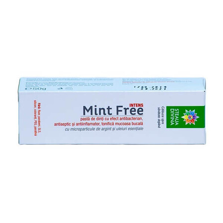 Dentifricio senza menta Santoral, 40 ml, Steaua Divina