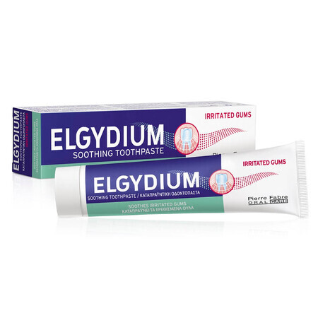 Pasta dentífrica para encías irritadas, 75 ml, Elgydium