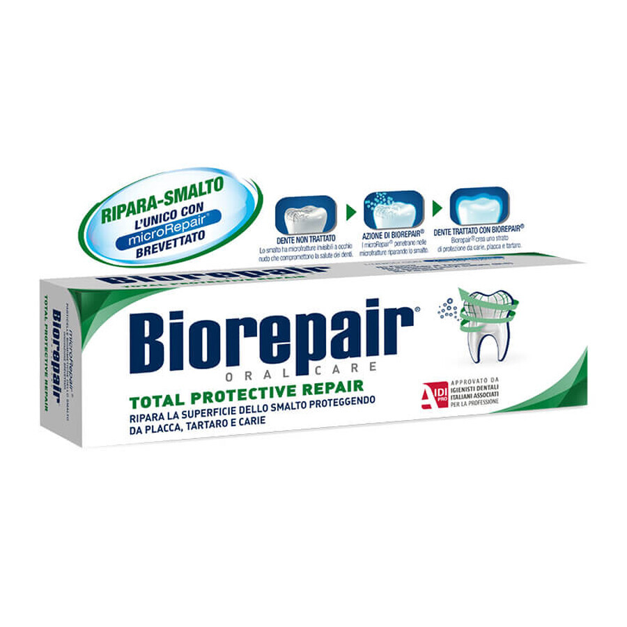 Total Protective Repair Biorepair Plus Tandpasta, 75 ml, Croswell