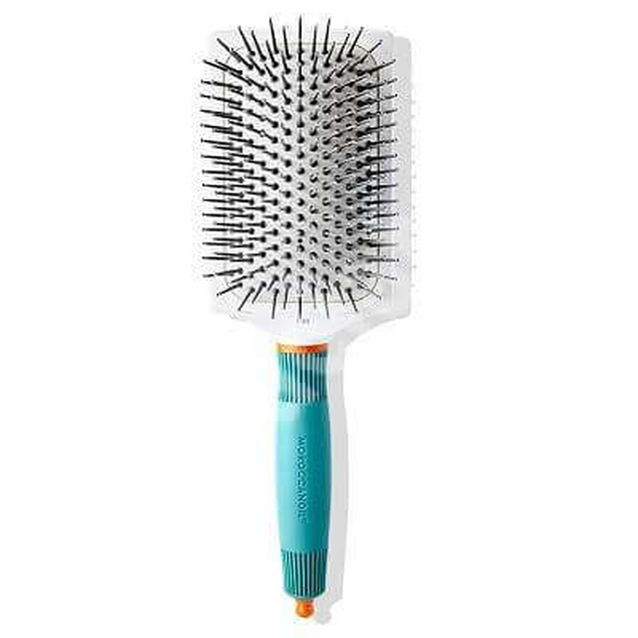 Perie ceramica plata Large Paddle, Moroccanoil