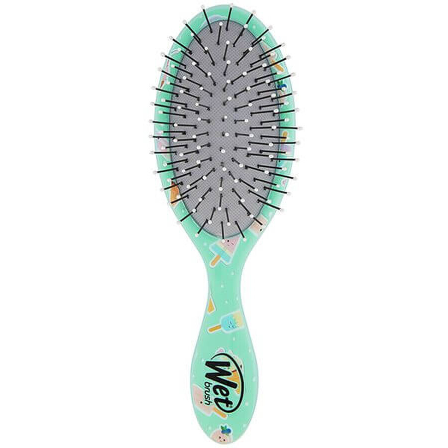 Perie de par pentru copii Kids Detangler Ice Cream, Wet Brush