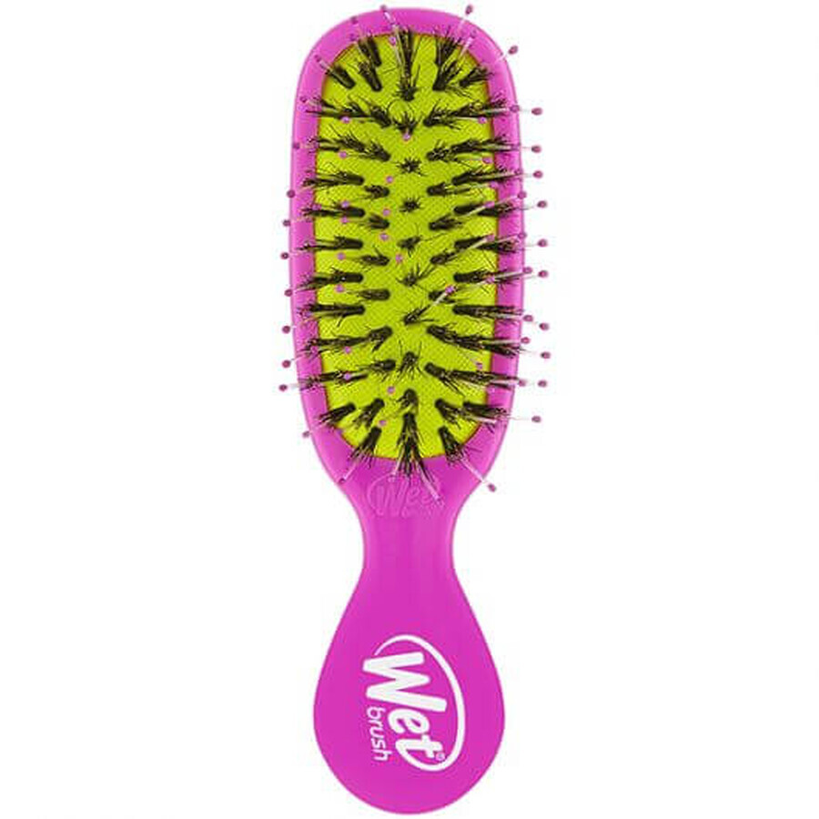 Perie de păr pentru strălucire Enhancer Shine Mini Mov, Wet Brush