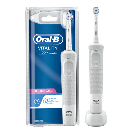 Periuță electrică Braun Vitality D100 Sensi Ultra Thin, Oral-B