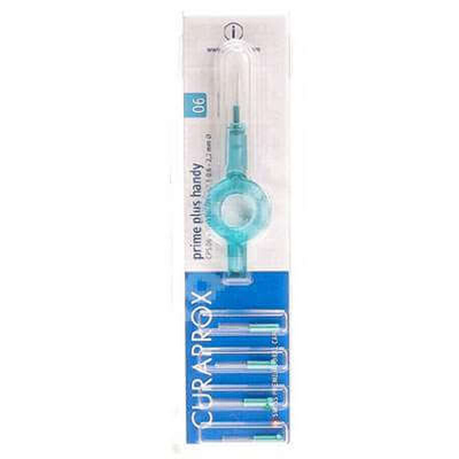 Prime Plus Handliche Interdentalbürsten, Nr. 6, 0,6-2,2 mm, Curaprox