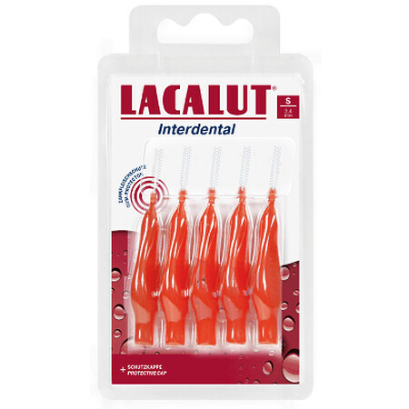 Interdentale ragers S 2,4 mm Lacalut, 5 stuks, Theiss Naturwaren