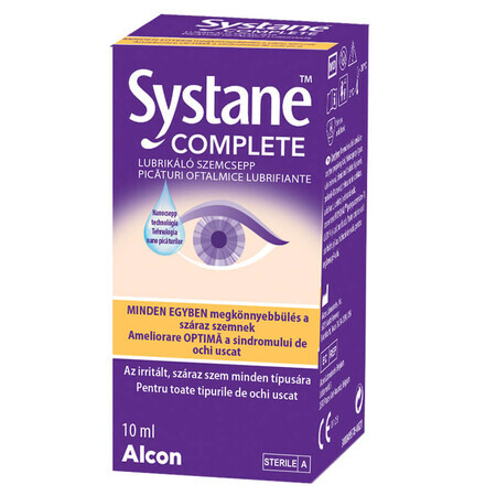 Systane Complete smerende oogdruppels 10 ml, Alcon