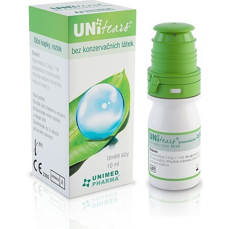 Unitears eye drops, 10 ml, Unimed Pharma