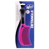 Pink comb for detangling hair, Wet Brush