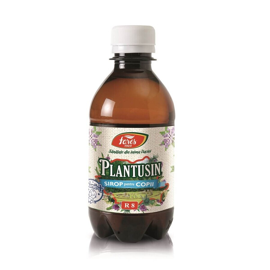 Plantusin pentru copii, R35, sirop cu fructoza, 250 ml, Fares