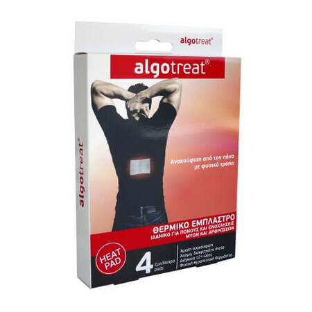 Patchs thermiques Algotreat, 4 pièces, Algotech