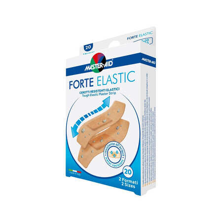 MASTER-AID® FORTE ELASTIC 20 Cerotti 2 Formati