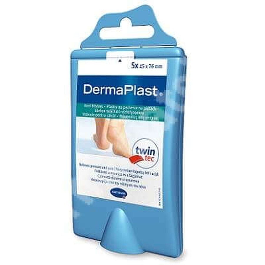 DermaPlast Hydro Heel Blister Plaster (536018), 5 pieces, Hartmann