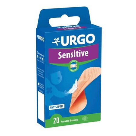 Patchs sensibles multi-extensibles, 20 pièces, Urgo