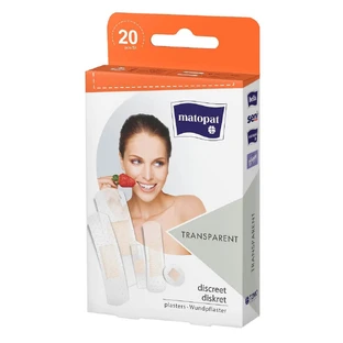 Transparent patches, 20 pieces, Matopat