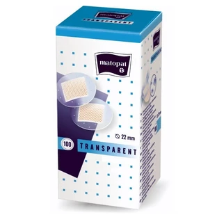 Transparent patches, 100 pieces, Matopat