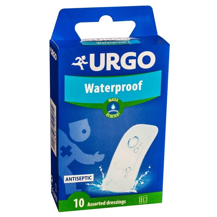 Plasturi Waterproof, 10 bucăți, Urgo