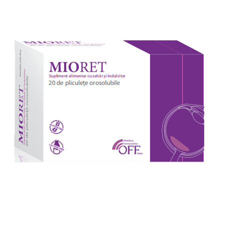 Mioret oplosbare sachets, 20 sachets, Off Italia