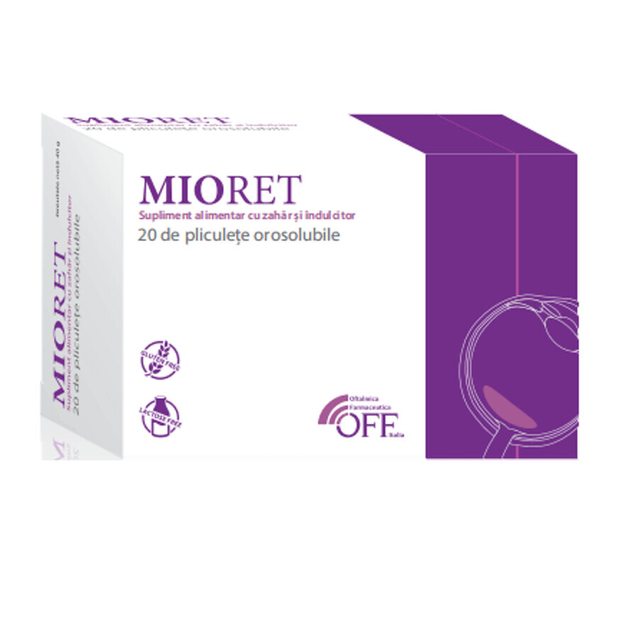 Mioret sachets orosolubles, 20 sachets, Off Italia