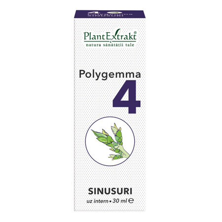 Polygemma 4, Sinusuri, 30 ml, PlantExtrakt