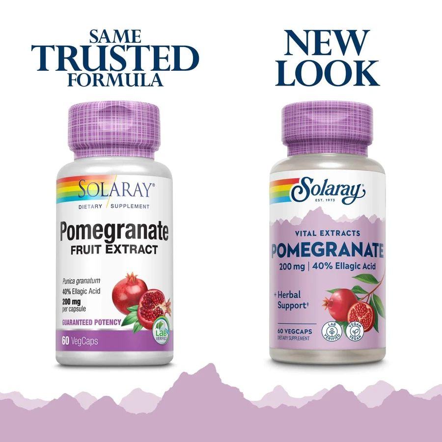 Solaray Pomegranate, 60 capsules, Secom