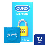 Condom Extra Safe, 12 pieces, Durex