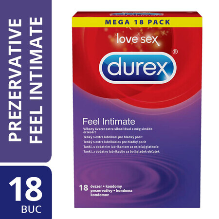 Condoom Feel Intimate, 18 stuks, Durex