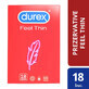 Condoom Voelbaar Dun, 18 stuks, Durex