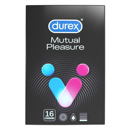 Condooms Mutual Pleasure, 16 stuks, Durex