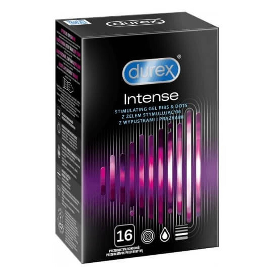 Durex Intense stimulerende condooms, 16 stuks, Durex