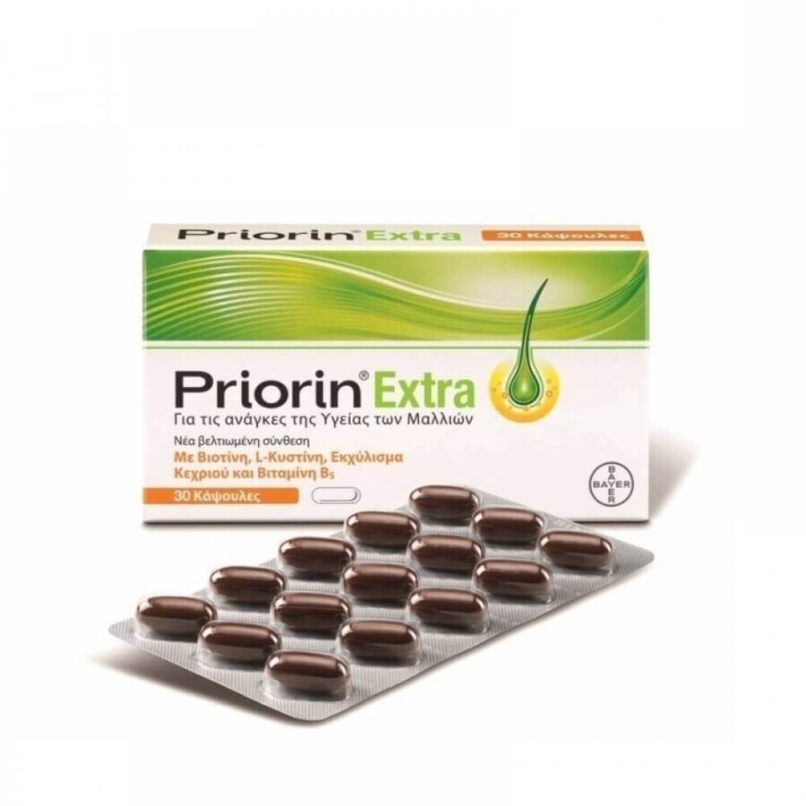 Priorin mentine parul sanatos, 60 capsule, Bayer