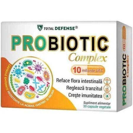 Complexe probiotique, 30 gélules, Cosmopharm