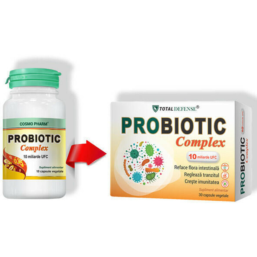 Probiotic Complex, 30 capsule, Cosmopharm