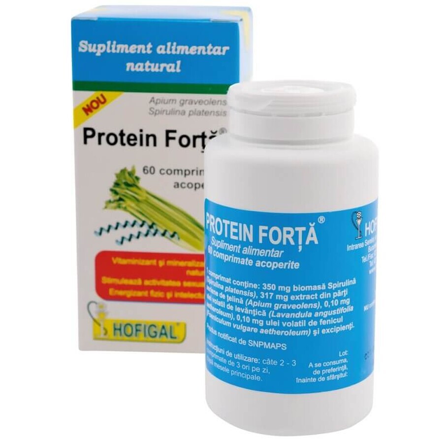 Protein Forță, 60 compresse, Hofigal