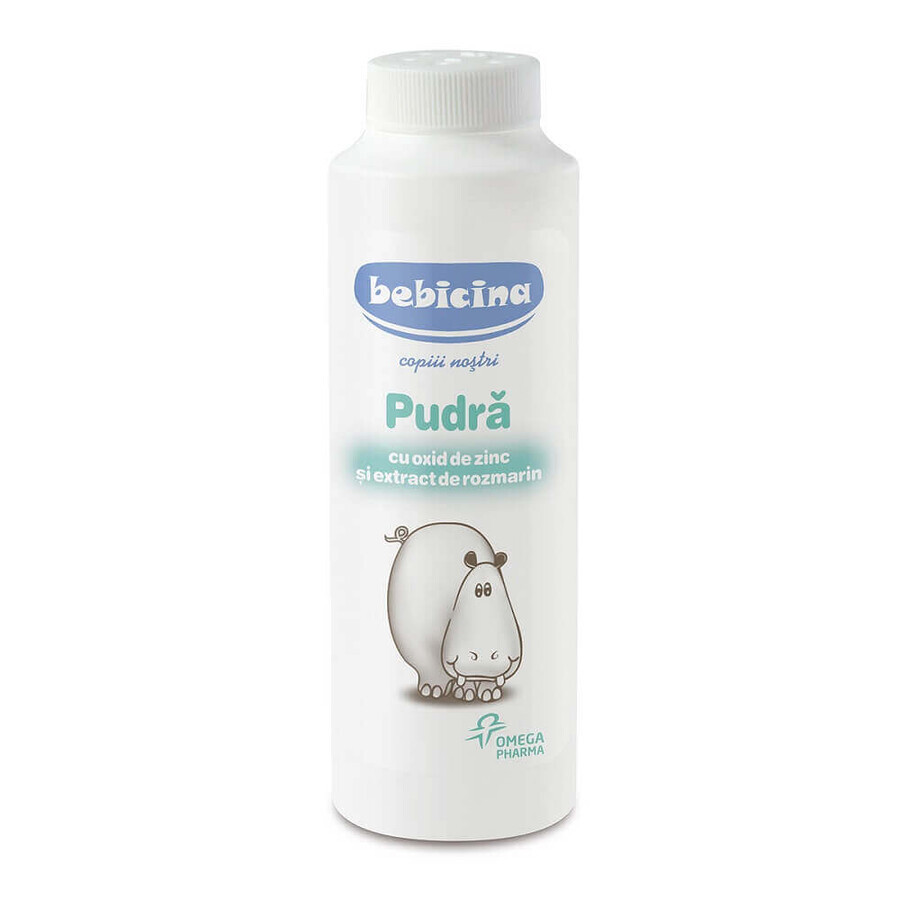 Zinkoxide en rozemarijnpoeder, Bebicina, 75 g, Omega Pharma