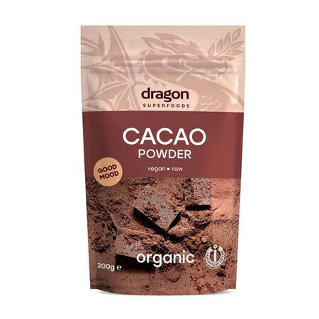 Organic cocoa powder, 200 g, Dragon Superfoods